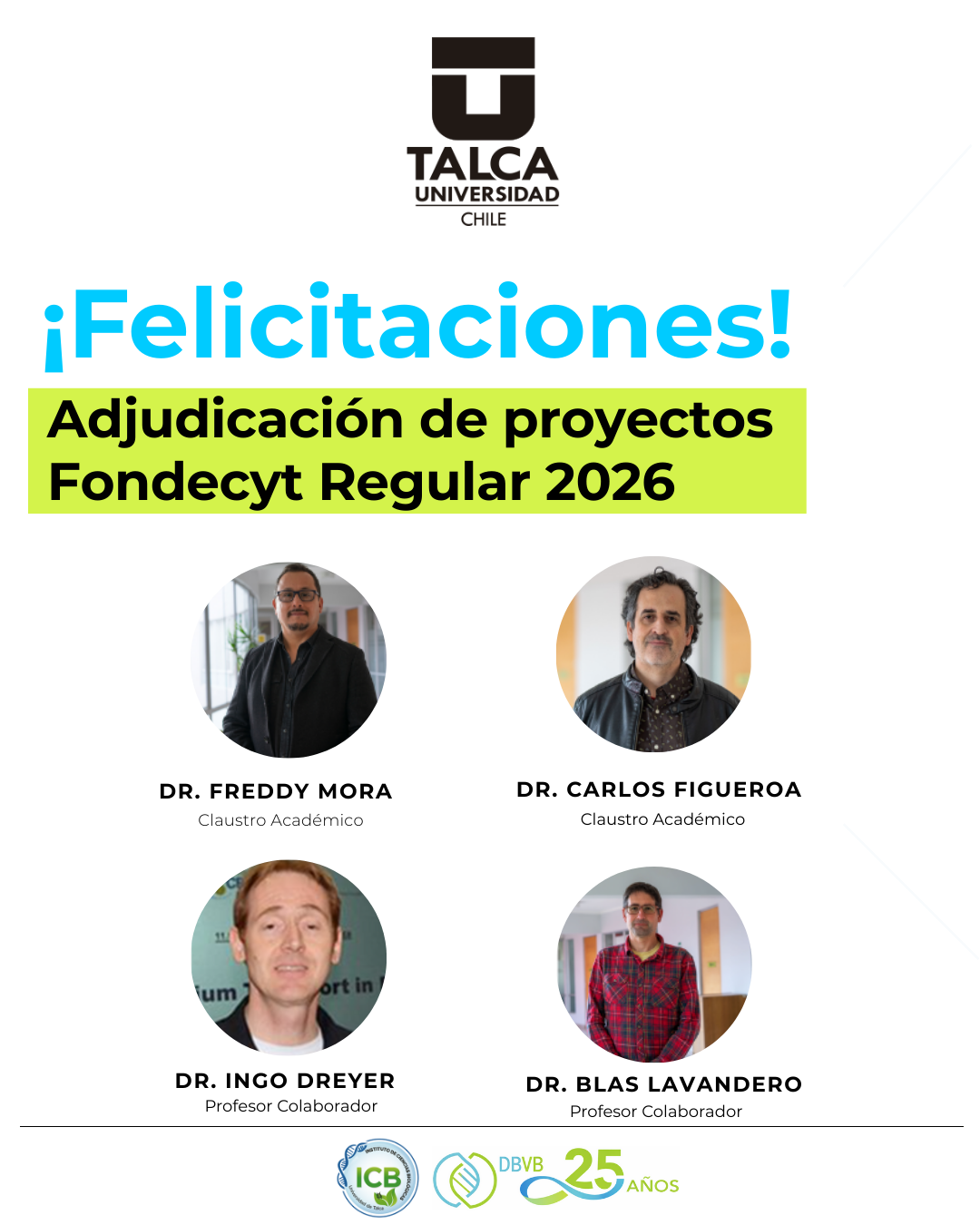 Adjudicación Proyectos Fondecyt Regular 2026